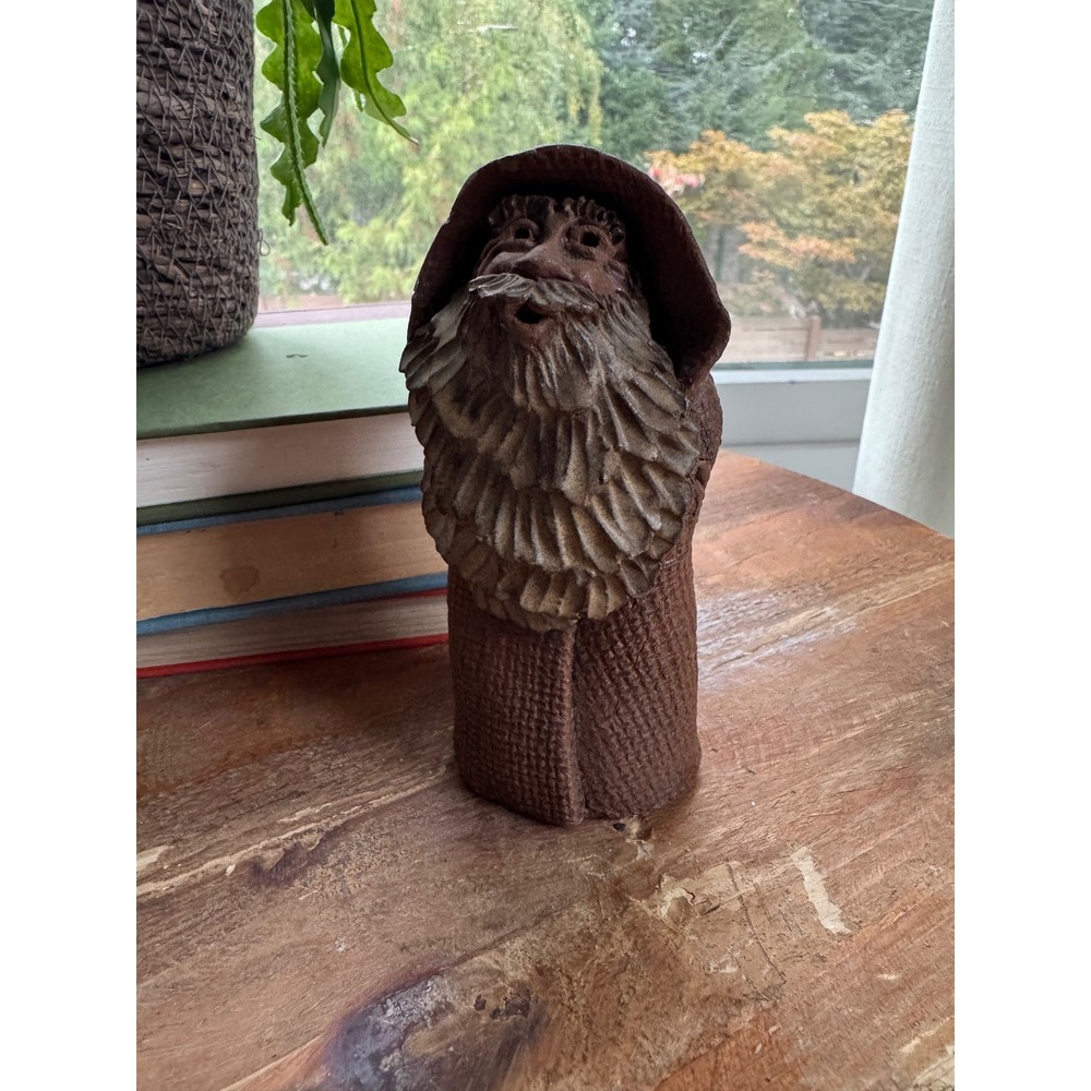 Vintage Gentlefolk Gnome Figurine Windridge House Pottery ? Canadian Folk Art